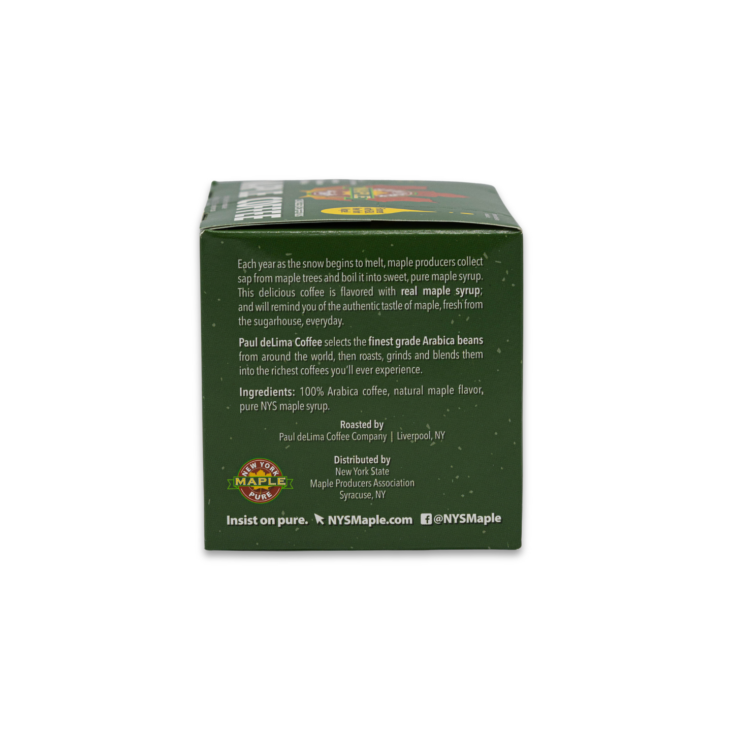 NYS Maple Coffee - 12 Single Serve Coffee Pods