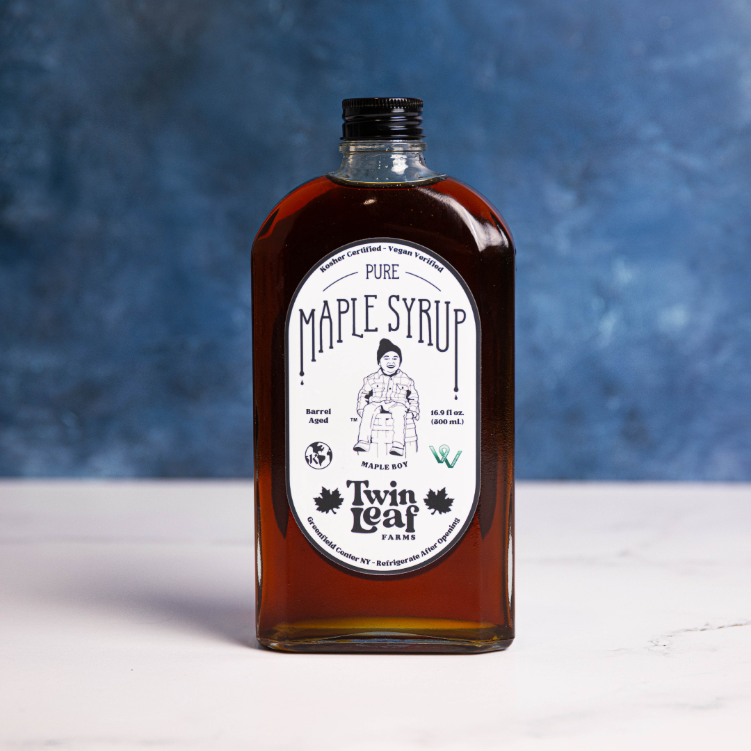 Limited Edition Bourbon Barrel-Aged Maple Syrup (Wholesale)