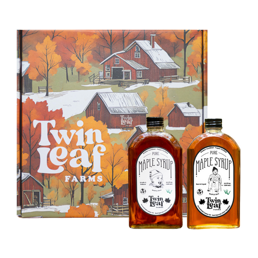 Twin Leaf Farms Two Syrup Duo Box