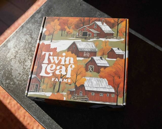 Twin Leaf Farms Two Syrup Duo Box