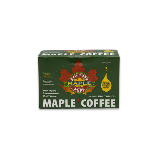 NYS Maple Coffee - 12 Single Serve Coffee Pods