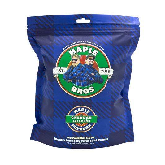 maple bros maple jalapeno cheddar popcorn kosher gift
