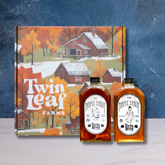 Twin Leaf Farms Two Syrup Duo Box