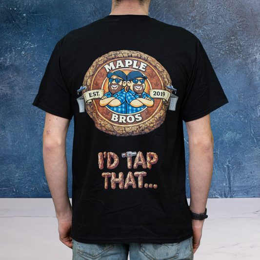 Limited Edition Twin Leaf Farms "I'd Tap That" Tee