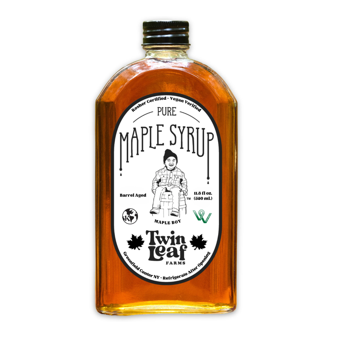 ** Limited Edition** Bourbon Barrel-Aged Maple Syrup