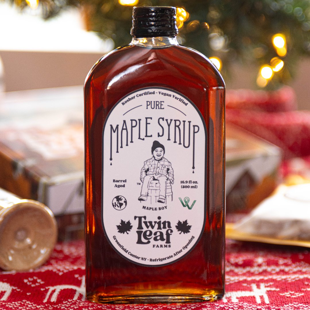 ** Limited Edition** Bourbon Barrel-Aged Maple Syrup