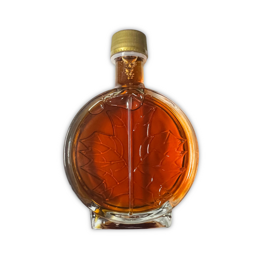 Limited Edition Maple Modern 100ml Glass Flask (Robust Syrup)