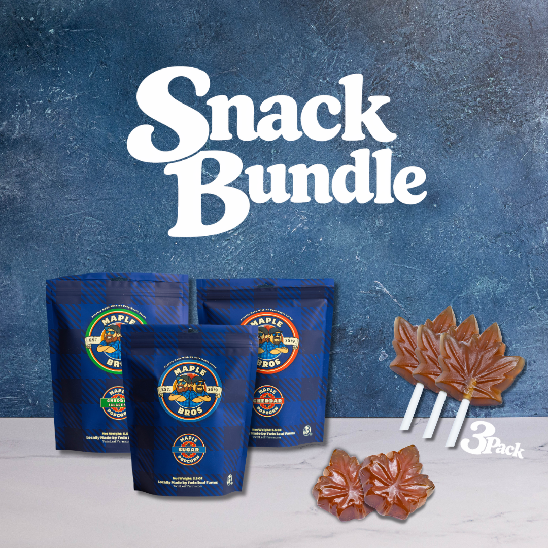 Popcorn Maple Lolipop Maple Candy Gift Snack