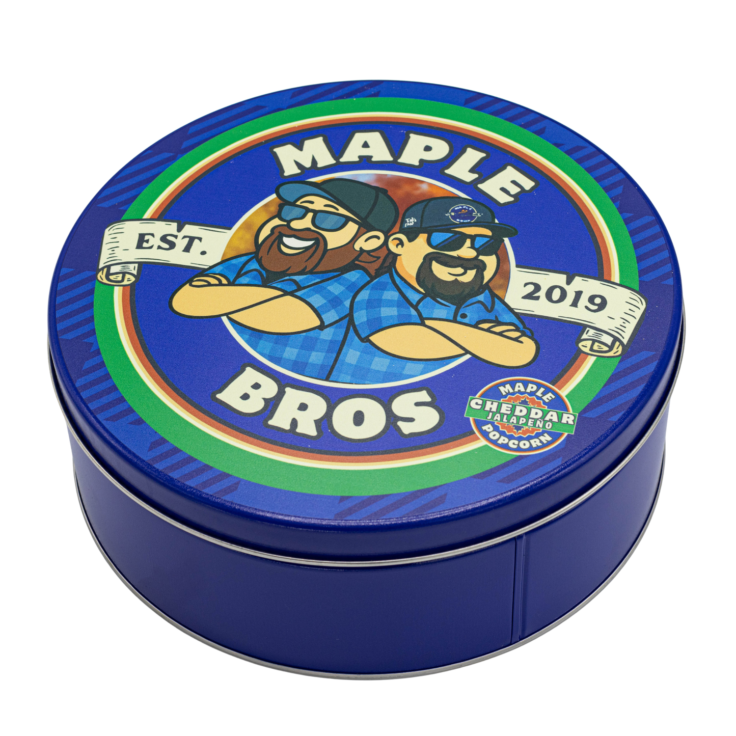 Maple Bros Maple Cheddar Jalapeño Popcorn Tin