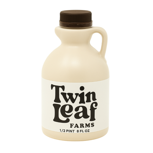 Half Pint Plastic Jug - Amber