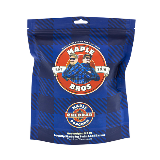 maple bros maple cheddar popcorn snack kosher gift