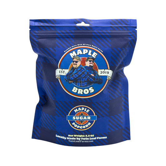 maple bros maple sugar popcorn  kosher gift